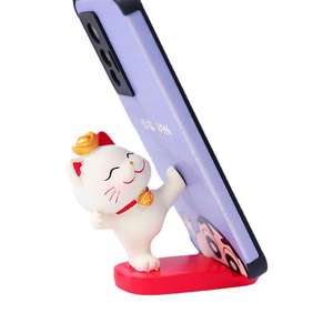 Soporte creativo para teléfono móvil con diseño de gato, adorno festivo para días festivos, regalo para familiares y amigos. - Product Image 5