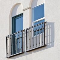 DB Meilleur prix Garde-corps en fer forgé pour escalier, balcon et fenêtre, modèles de clôtures en fer