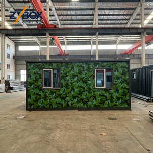 ZYBOX Monetización Rápida <span class=keywords><strong>Casa</strong></span> Contenedor Modular Plegable Prefabricada de 20 y 40 pies, A1 Ignífuga y Expandible con Baño, para EE. UU. y Australia - Product Image 3