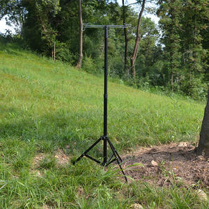 Soporte para linterna Lighthouse, soporte para linterna de acampada de aleación de aluminio, base de trípode ligera para almacenamiento de equipo al aire libre, práctico - Product Image 1