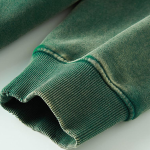 Pull Acid Wash 420 Gsm Coton Coupe Surdimensionnée Manches Longues Avec Poches Avant Unisexe <span class=keywords><strong>Porter</strong></span> Hommes Athlétique Vintage Hoodies - Product Image 6