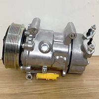 Vente d'usine compresseur ca pour Peugeot 206 307 citroën pour Fiat Oem 9655191580 9684480480 9800822280 6Pk 12V