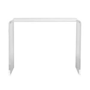 Table d'appoint en acrylique Meubles de salon Décoration intérieure Lit personnalisé Table console en acrylique personnalisable pour le salon - Product Image 2