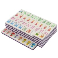 Fichas de Mahjong Flotantes Plegables Impermeables de Lujo - Juego de Mahjong Portátil Ecológico para Fiestas en la Piscina, Playa, Camping y Jardín