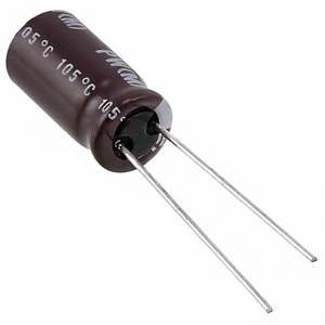 UPW2A330MPD6TD Composants électroniques d'origine Fournisseurs de condensateurs électrolytiques en aluminium 33 uF ±20% 100V à travers trou - Product Image 1