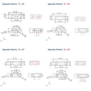 Reloj inteligente <span class=keywords><strong>universal</strong></span> Cable de carga 1A/2A Funda de PVC de <span class=keywords><strong>2</strong></span> <span class=keywords><strong>pines</strong></span> Reloj de pulsera magnética Cable de carga de <span class=keywords><strong>2</strong></span> <span class=keywords><strong>pines</strong></span> Cables DE DATOS USB - Product Image 5
