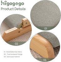 Nouveau produit Mobilier pour la maison Chaise de salon avec support dorsal Chaise de sol pliable pour économiser de l'espace Siège au sol avec coussin