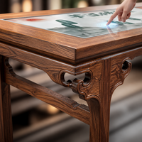 Terminal interactif HAUMR, écran tactile 43 pouces, bureau de calligraphie numérique intelligent pour l'éducation culturelle et les expositions muséales
