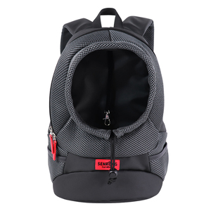 Mochila transportadora frontal para mascotas Vietnam 2026 con diseño transpirable para la cabeza y doble malla acolchada en los hombros, aprobada por aerolíneas para gatos y perros - Product Image 1