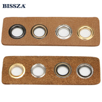 Œillets ronds en aluminium/fer/laiton, petits boutons-œillets métalliques pour sacs en cuir