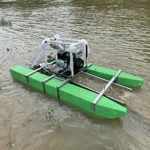 Bateau de criblage d'or portable de petite taille avec moteur et pompe 5-15HP, capacité 33-90m/h pour le lavage du sable de rivière et de l'or - Product Image 6