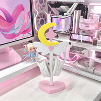 Soporte para Auriculares de Sailor Moon Impreso en 3D, Soporte para Controlador Personalizable, Soporte para Auriculares de Juego, Regalo para Jugadores, Accesorio de Juego DIY