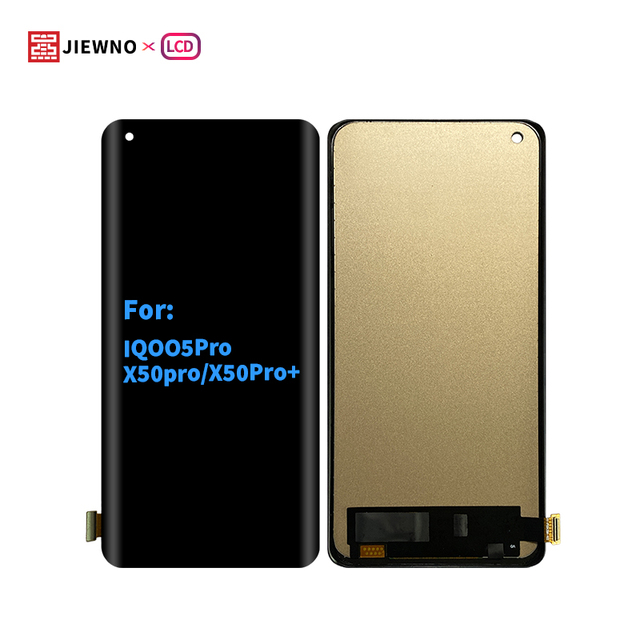 For X50pro X50Pro+ IQoo5Pro LCD Digital Touch Screen Display Assembly Replacement Vivo Mobile Phone