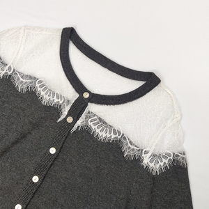 Chandails pour femmes personnalisés ensemble de tricot Cardigan Wanita Ropa De Mujer Roupas Femininas Da <span class=keywords><strong>Moda</strong></span> <span class=keywords><strong>pull</strong></span> tricoté Perempuan - Product Image 3