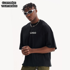 Fabricant de t-shirts, t-shirt pour homme de haute qualité avec logo personnalisé, impression 3D en relief, t-shirt surdimensionné 100% coton avec design de t-shirt uni pour homme - Product Image 1