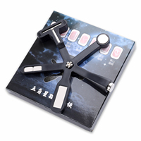 Aimant en forme de croix 6 en 1 pour ongles 3D, outil professionnel, aimant œil de chat pour Nail Art DIY, nouveauté