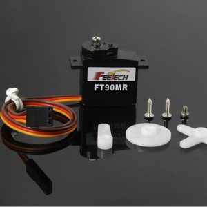 Servomotor Feitech FT90MR de 280 Grados con Engranaje Metálico para Gimbal de Coche o Avión RC - Product Image 5