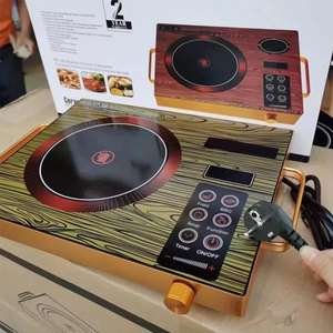 Wholesale 3500W 2 Burners Stainless Steel Electric Stove Infrared Hot <b>Plate</b> Multifunction Touch Control Household Outdoor RV Car - Product Image 3