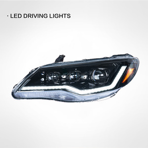 Pour <span class=keywords><strong>Civ</strong></span>-ic CIIMO FD2 2006-2012, phares LED améliorés avec DRL, <span class=keywords><strong>3</strong></span> lentilles, 12V, nouveaux accessoires de voiture, ampoule H4, 25W, 2500LM - Product Image 2