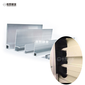 Nền tảng màn hình Cửa màn trập cửa niêm phong bàn chải UL94 V2 V1 v0 Thẻ vàng Nylon Dải bàn chải sản xuất - Product Image 4