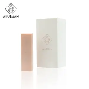 Lip Plastic Tube Wholesale Good Quality 4g Square Lipstick Tube Empty Cosmetic Bottle With Customized Logo Frosted Body