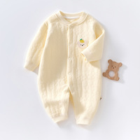 Combinaison bébé 100% coton de haute qualité, classe A, service OEM/ODM, barboteuse confortable pour nouveau-né, utilisable toute l'année, accepte les petites quantités minimales de commande