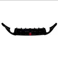 Diffuseur de pare-chocs arrière en plastique noir brillant Hancheng pour Golf Mk7 avec lumière pour VW Golf MK7 2013-2016