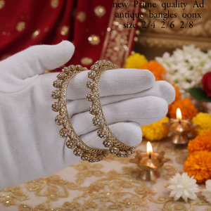 Luxury Gold Plated <b>Bangles</b> Set <b>Indian</b> Bridal Engagement Wedding Party Wear for Women High Quality Gift & Anniversary Occasions - Product Image 3