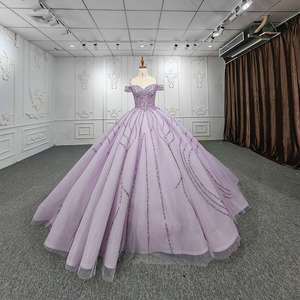 9971 New Puffy Sleeve <b>Prom</b> <b>Dress</b> Long Sweetheart Sequin Beads <b>Princess</b> Evening Gowns - Product Image 5