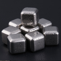 Moule à glaçons en acier inoxydable, bac à glaçons réutilisable pour whisky, vodka, liqueurs, vin