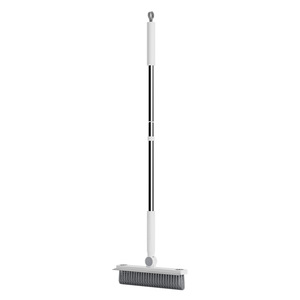 Brosse de nettoyage 2-en-1 pour sols et carrelages, à long manche et poils rigides, pour fentes et interstices, idéale pour le dropshipping Shopify - Product Image 1