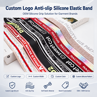 Bande élastique en silicone doux pour la peau avec logo personnalisé OEM