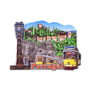 Imán de Refrigerador Personalizado de Gran Tamaño con Diseño de Ciudad de <span class=keywords><strong>Portugal</strong></span>, Recuerdo de Viaje, Artesanía de Resina, Forma Moderna, Impermeable - Product Image 3