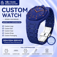 [Vorbestellung] Neues Biokeramik-Ersatz-Silikonkautschuk-Uhrenarmband Monoblock-Gehäuse Werkzeug für AP X Swatch AP Royal Pop Uhr