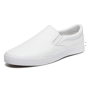 Zapatos Casuales Sin Cordones para Hombre, Negros y Blancos, Punta Redonda, Parte Superior de Punto y PVC, Entresuela de EVA, Suela de PVC y Goma, para Todas las Temporadas - Product Image 4
