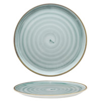 Assiette à pizza Napoli Green Circus 33 cm Impression numérique Saturnia