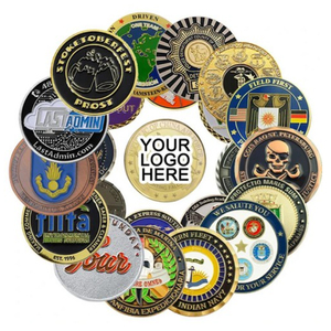 Pièces de monnaie commémoratives personnalisées, badges en alliage de zinc émaillés 3D estampés sur mesure, fabricant et fournisseur en gros - Product Image 5