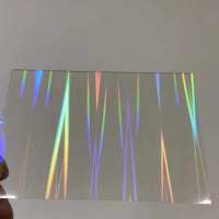 Plaque acrylique irisée 200x300mm 3mm d'épaisseur, plaque acrylique arc-en-ciel pour travaux manuels DIY, décoration intérieure et commerciale
