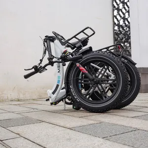 USA LAGER NEU Elektro-Faltrad Elektro-Fett reifen Fahrrad Elektro-Rennrad Für Mann Step-Through Mini-Elektro fahrrad