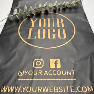 Logotipo personalizado de plástico franqueo mensajería Poly Mailer ropa embalaje sobre Polymailer correo envío bolsas personalizadas - Product Image 5