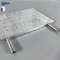 Radiateur en aluminium refroidi par eau de haute qualité et plaque de refroidissement liquide pour boîtier d'ordinateur et système de refroidissement CPU 1466
