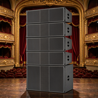 Systèmes de sonorisation professionnels pour scène, enceintes line array en bois pour intérieur, modèle Gjz-32