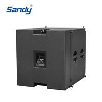 Enceinte Line Array Sandy LE12S simple de 18 pouces, enceinte audio professionnelle, caisson de basses puissant, enceinte passive