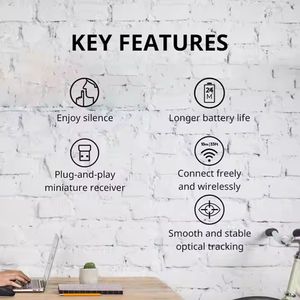 <span class=keywords><strong>Logitech</strong></span> ดั้งเดิม <span class=keywords><strong>M330</strong></span>เมาส์ไร้สาย2.4GHz พร้อม USB Nano Receiver 1000 dpi ออปติคอลพีซีแล็ปท็อปเมาส์ไร้สาย - Product Image 6