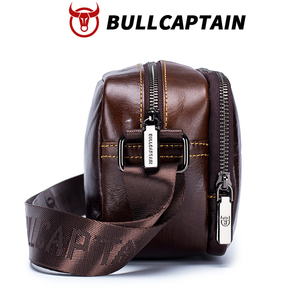 Sac à bandoulière pour homme BULLCAPTAIN, sac à main décontracté, logo personnalisé, grande capacité, sac messager pour ordinateur portable, multifonctionnel - Product Image 5