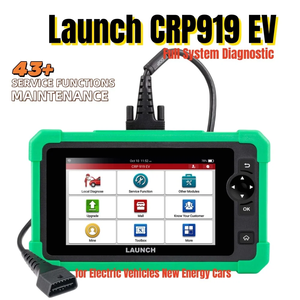 LAUNCH CRP919 CRP919EV Scanner de véhicule électrique, outil de <span class=keywords><strong>diagnostic</strong></span> pour véhicules à énergie nouvelle, prend en charge CAN FD DOIP, 43+ fonctions de service, CODAGE ECU - Product Image 2