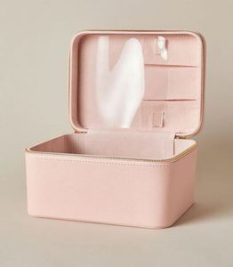 Odm Organizer <b>Box</b> Pu Leather Large Capacity Makeup <b>Storage</b> Bag With Handle China Wholesale - Product Image 2