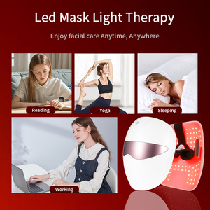 Eyco <span class=keywords><strong>PDT</strong></span> sử dụng nhà Spa vẻ đẹp thiết bị hồng ngoại Photon liệu pháp ánh sáng đỏ mặt Silicone <span class=keywords><strong>LED</strong></span> mặt nạ trên khuôn mặt - Product Image 4