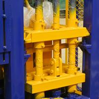 Machine automatique de fabrication de briques de pavage hydrauliques avec PLC et engrenages, pour ciment et matériaux bruts, certifiée CE, haute précision, Eco Qt4-15S