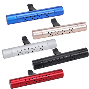 Diffuseur de Parfum pour Voiture Désodorisant Luxe Décoration Auto Climatisation <span class=keywords><strong>Clip</strong></span> de Ventilation en Aluminium - Product Image 6